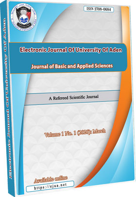 Electronic Journal of University of Aden For Basic and Applied Sciences
